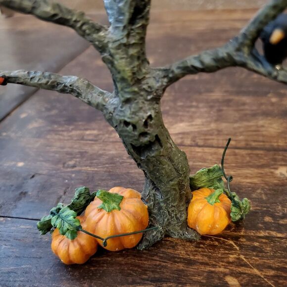 Department 56 Pumpkin Halloween Spooky Tree Village Accessory 52770 Original Box - Picture 6 of 12